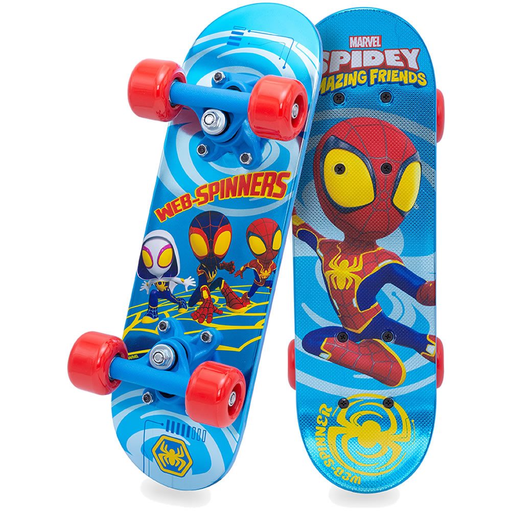 Seven Polska Miniskateboard Kinder Skateboard Board Funboard 42 cm, rutschfeste Oberfläche, hochwertig und strapazierfähig