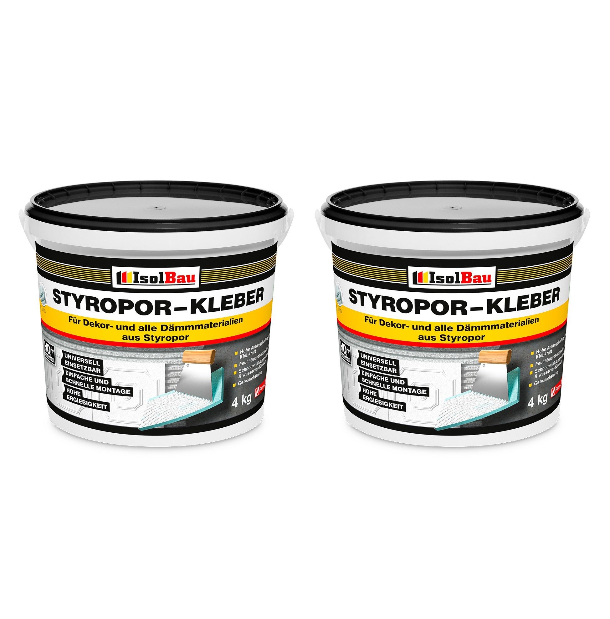 None Dispersionskleber Styroporkleber 8 kg Deckenplatten Kleber Eimer Klebe günstig online kaufen