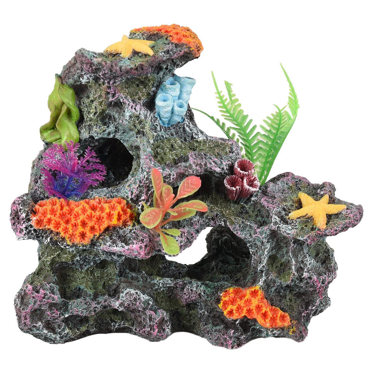 Flamingo Aquariendeko Aquarium Dekoration Koralia Aquarienpflanze