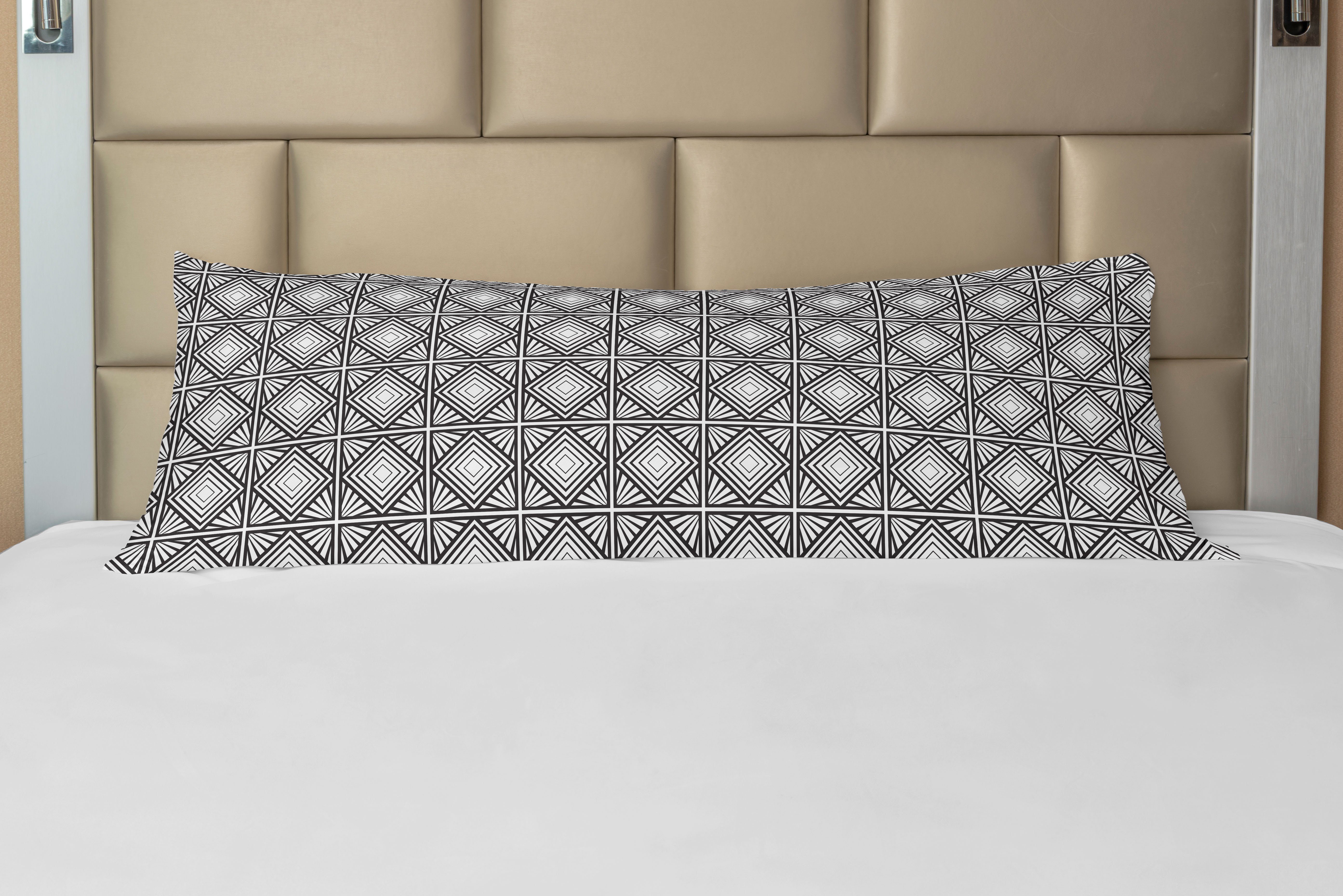 Deko-Akzent Kissenbezug, Seitenschläferkissenbezug Abakuhaus, zeitgenössisch Langer Mosaik-Form Geometrische
