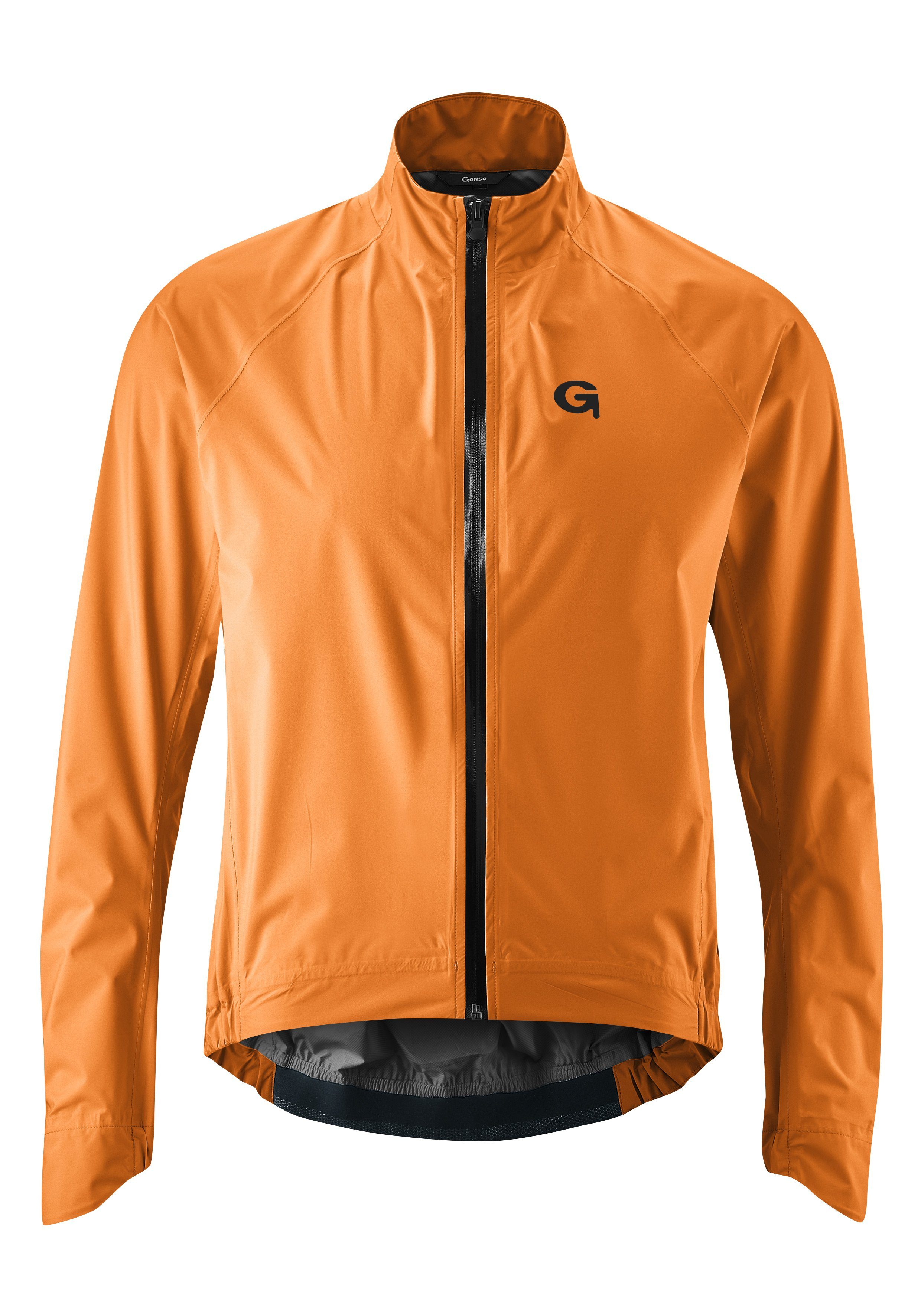 Gonso Fahrradjacke CABLONE Herren Radjacke, wasserdichte Rennrad-Regenjacke mit Rückentasche