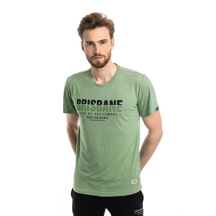 ROADSIGN australia T-Shirt Brisbane (1-tlg) mit Rundhalsausschnitt & Aufdruck