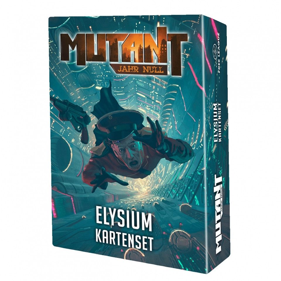 Uhrwerk Verlag Spiel, Mutant - Jahr Null - Elysium - Kartendeck - deutsch