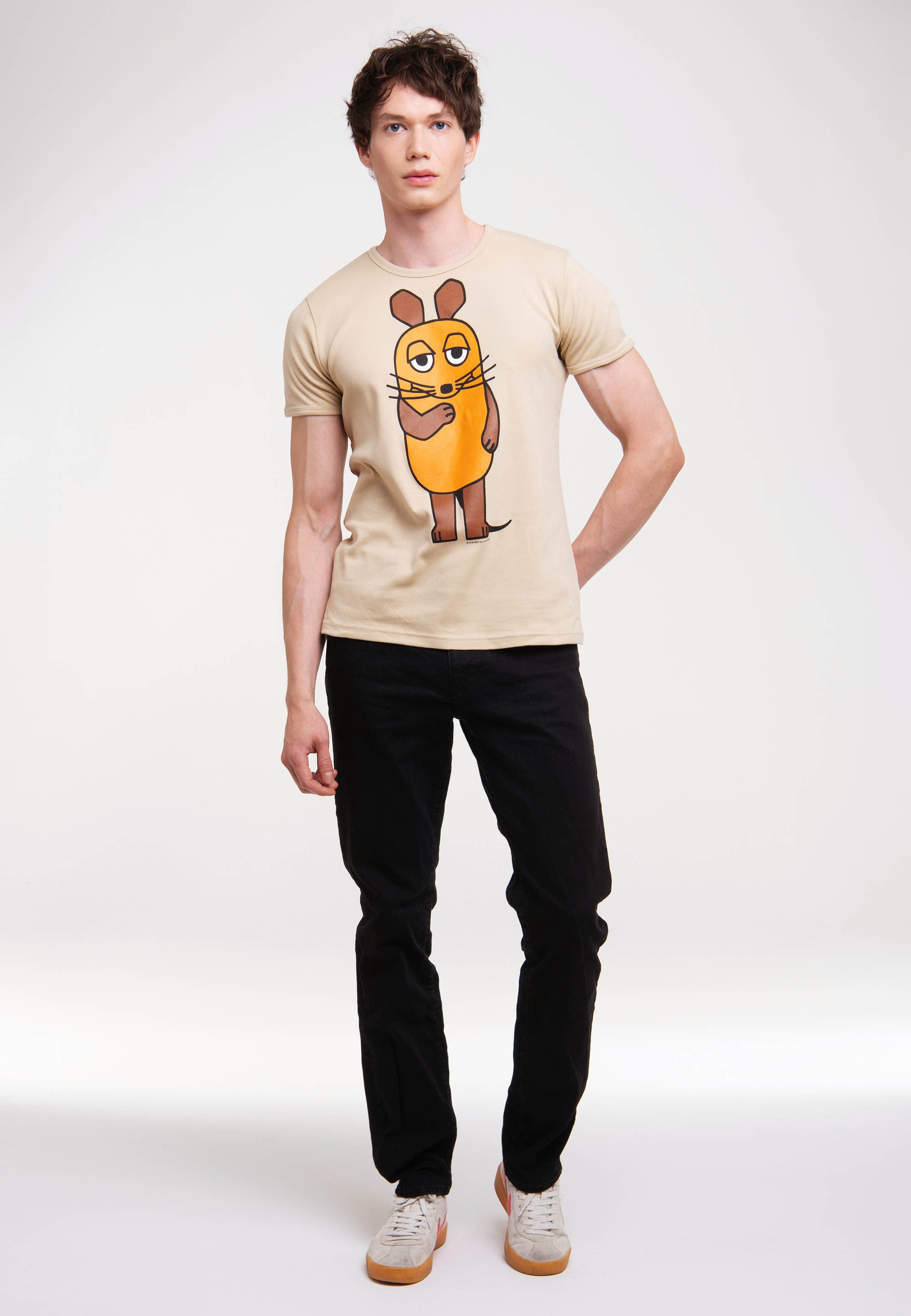 LOGOSHIRT T-Shirt Die Sendung mit der Maus mit lizenziertem Originaldesign