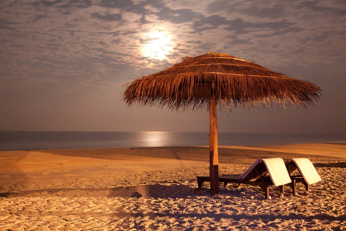 Papermoon Sunser Beach Fototapete
