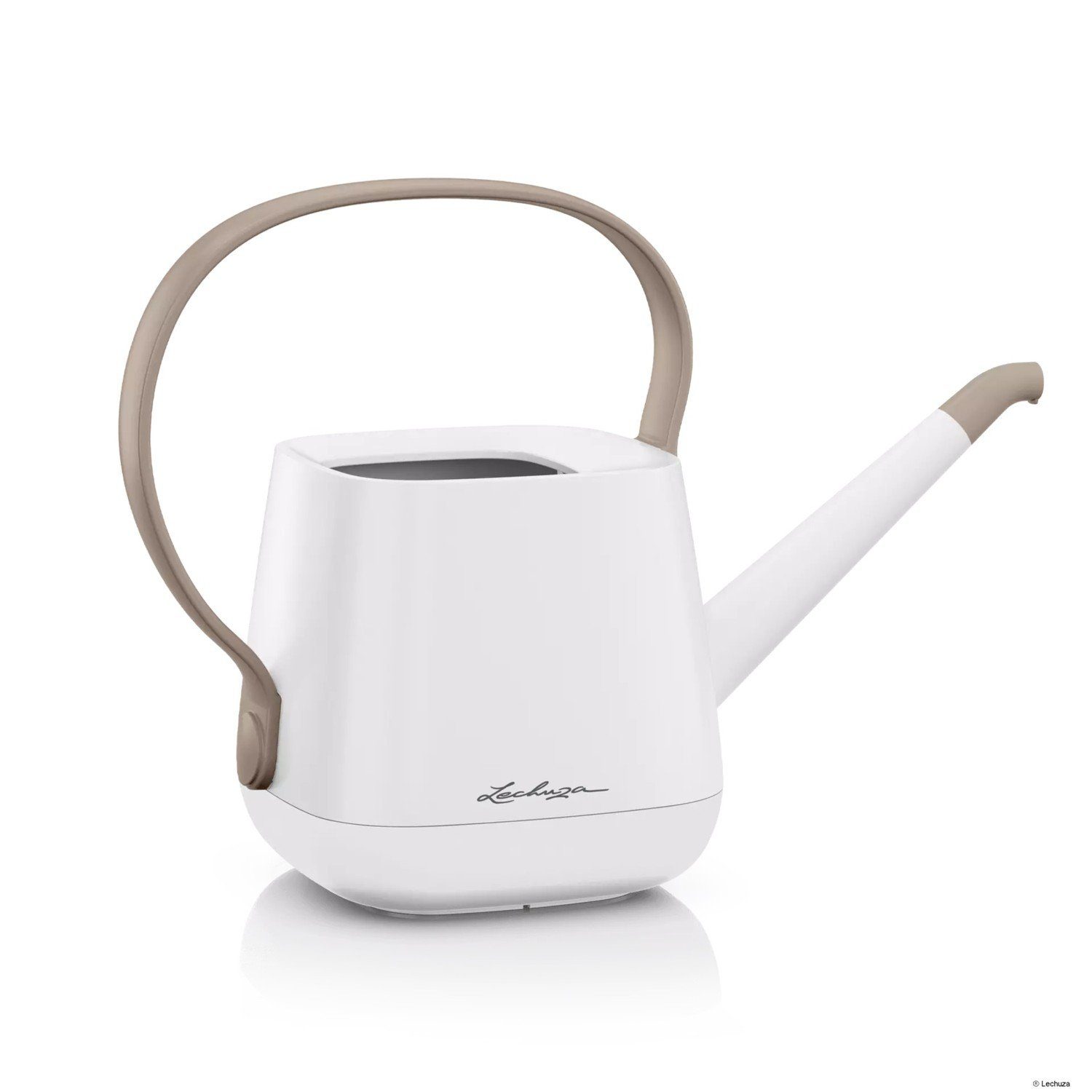 Lechuza® Gießkanne Yula 1,7L weiß-taupe