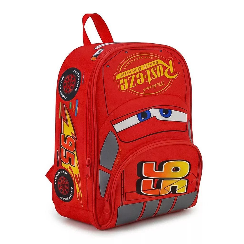 Disney Kinderrucksack Disney Cars Lightning McQueen Rucksack Vollgas in die Schule! (1-tlg)