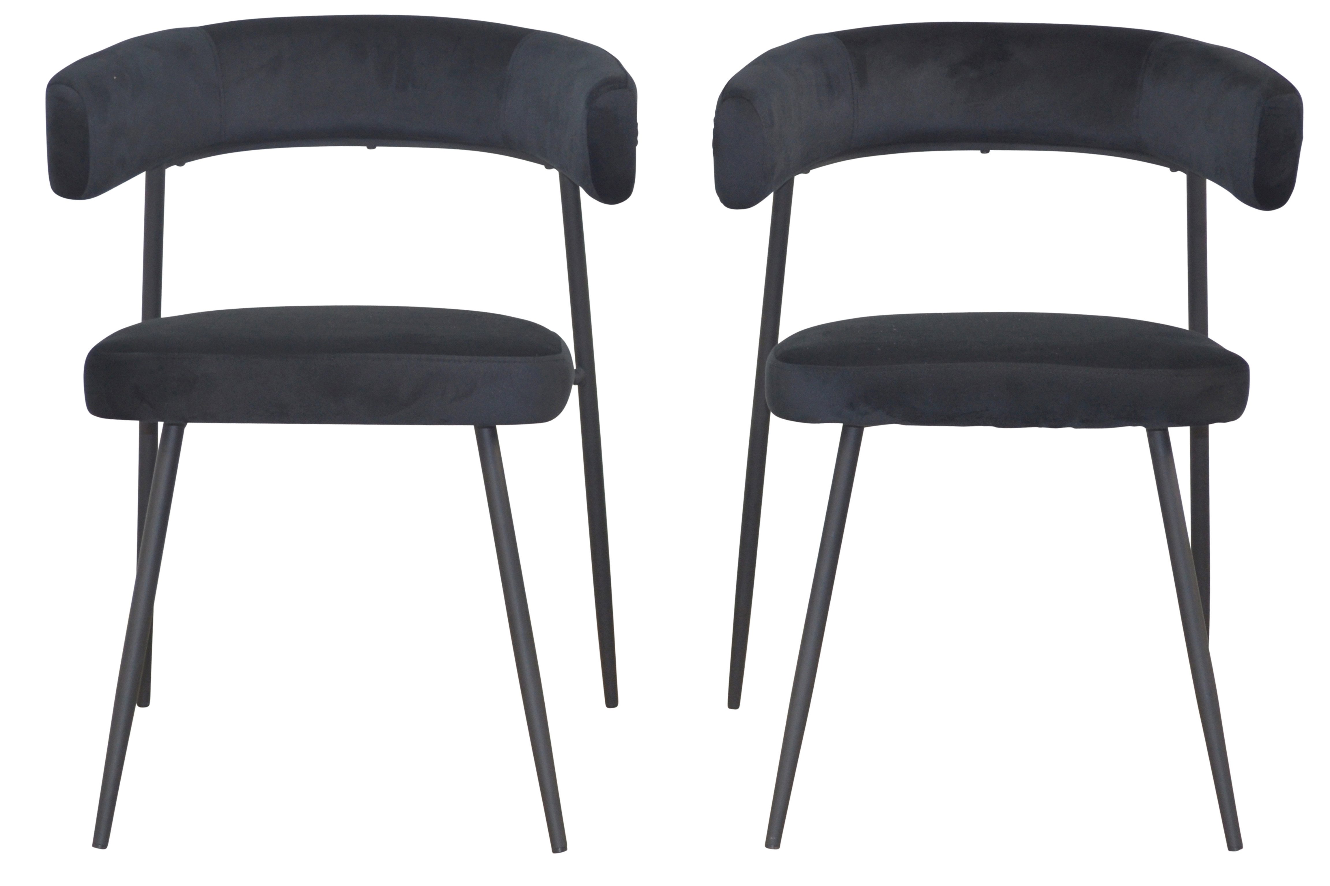 moebel-direkt-online 4-Fußstuhl Polsterstuhl (2Stück) in drei attraktiven F günstig online kaufen