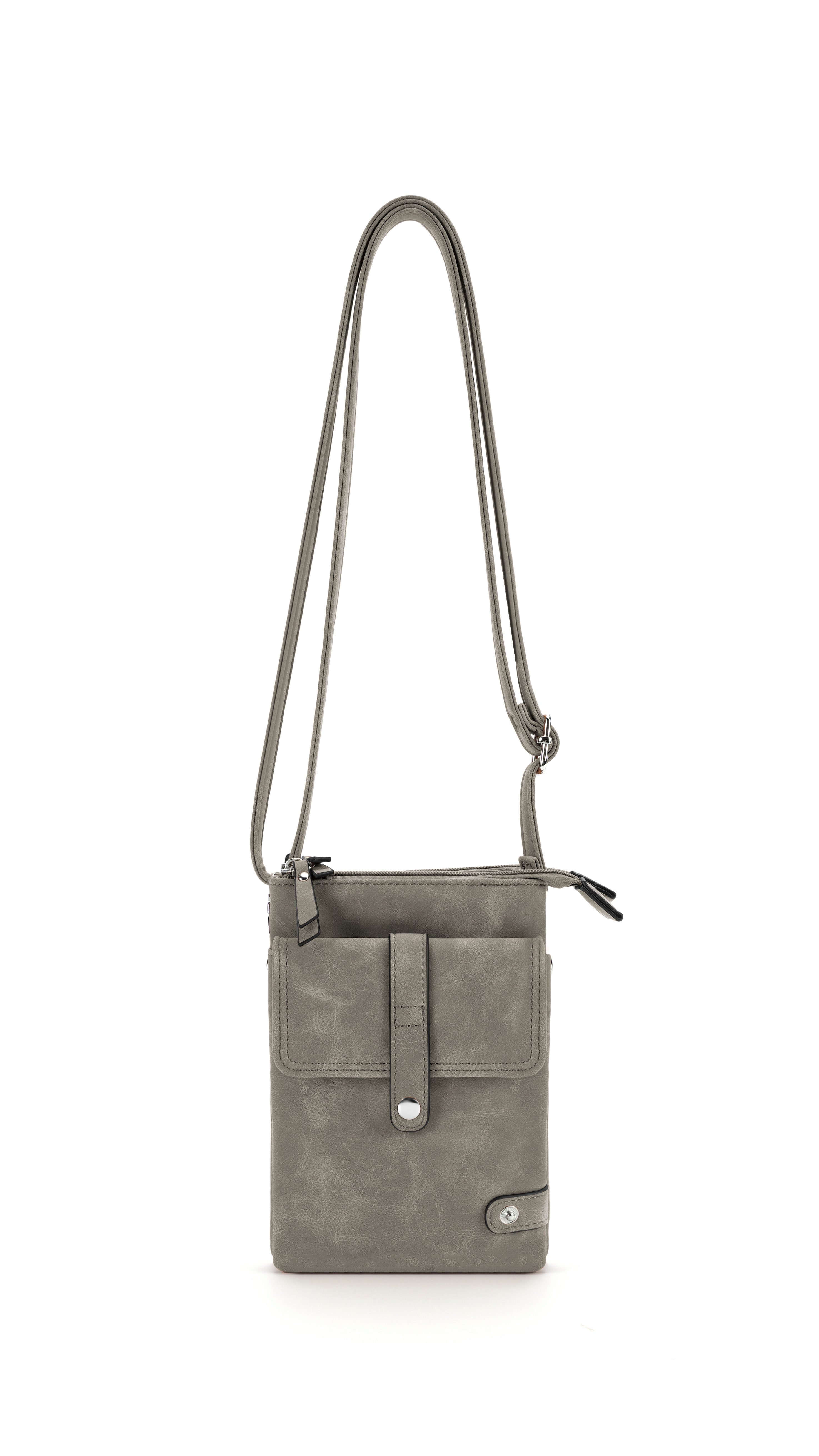 MIRROSI Umhängetasche Damen Crossbody Bag, Klein ca.14x21x3cm Handytasche, Kleine Tasche, Schultertasche für jeden Anlass
