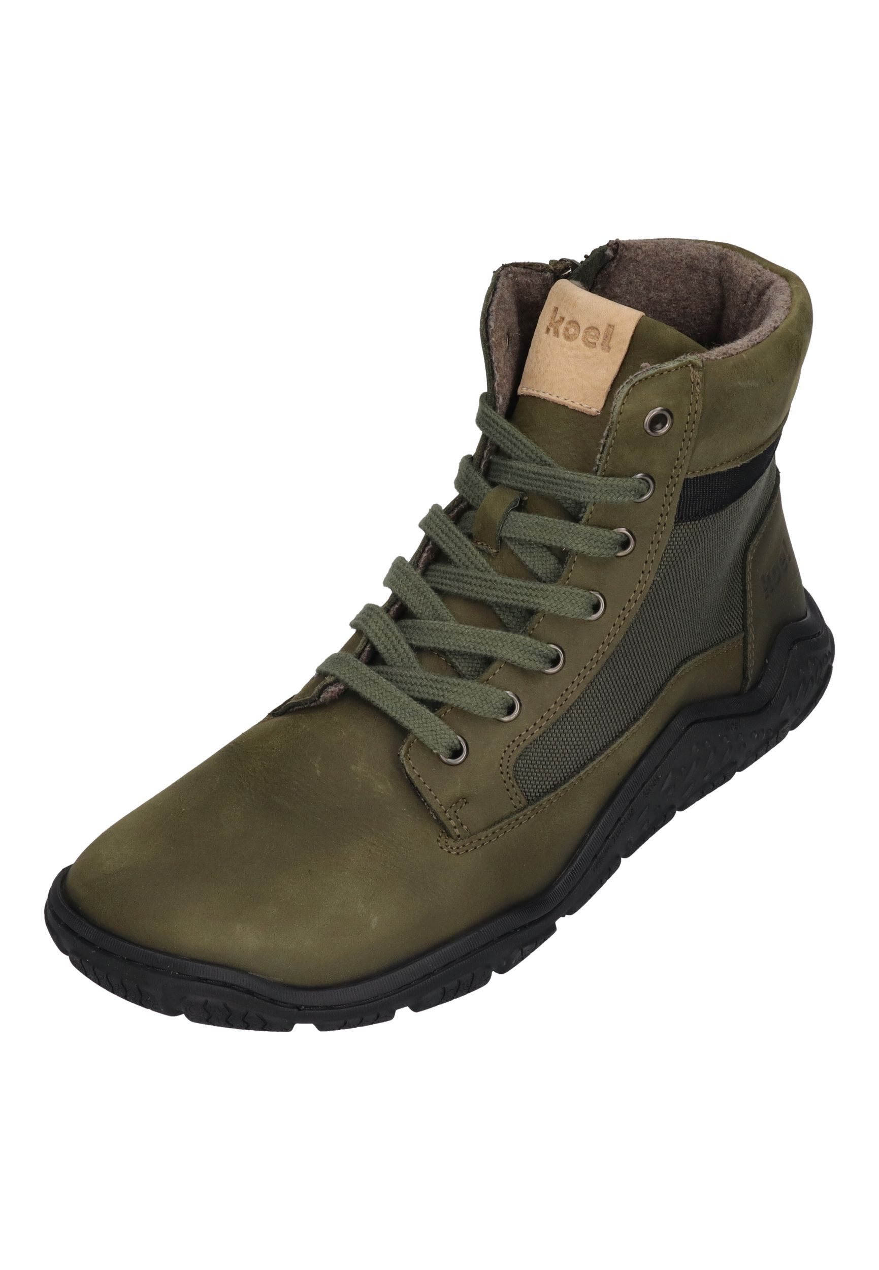 KOEL ROMI MERINO Barfußschuh Olive