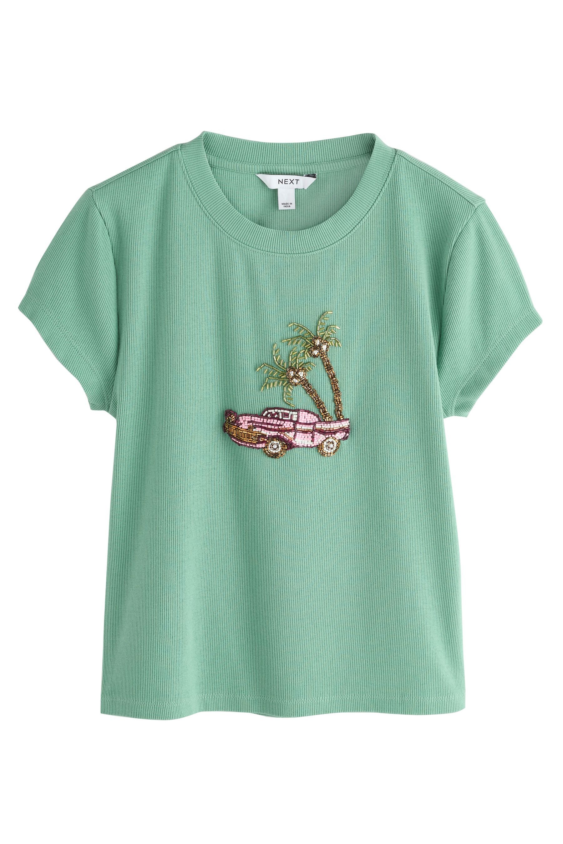 Next T-Shirt Kurzarm-T-Shirt mit Auto-Motiv (1-tlg)
