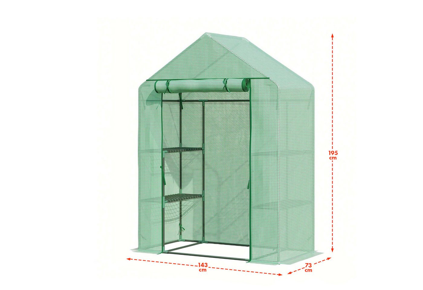 Thumbnail - Kubus Foliengewächshaus Plantguard, Strapazierfähige und langlebige Materialien, In zwei Größen verfügbar