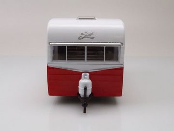 GREENLIGHT collectibles Modellauto Shasta Airflyte Wohnanhänger 1961 rot weiß Modellauto 1:24 Greenlight, Maßstab 1:24