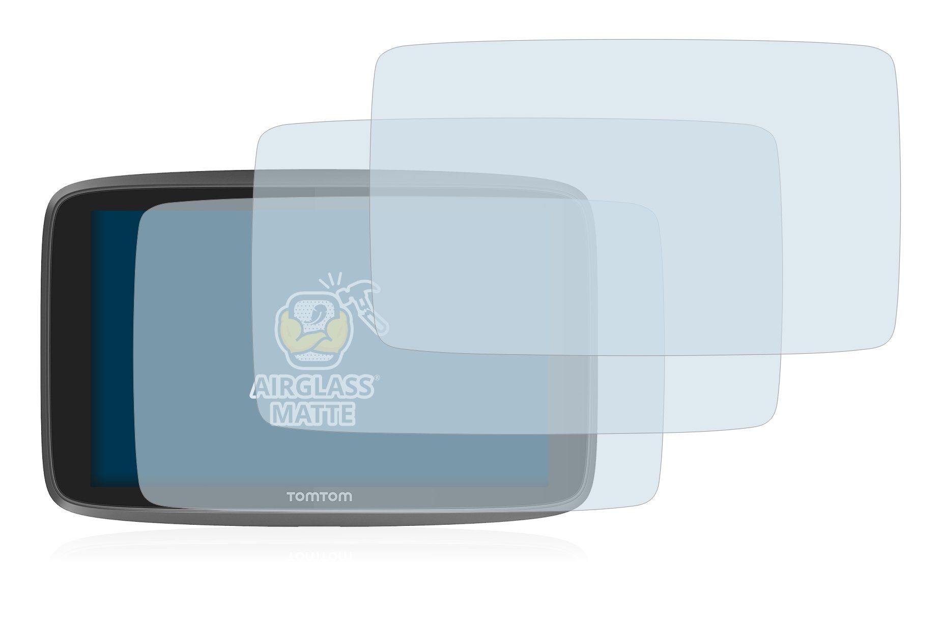 BROTECT flexible Panzerglasfolie für TomTom Go Professional 6250