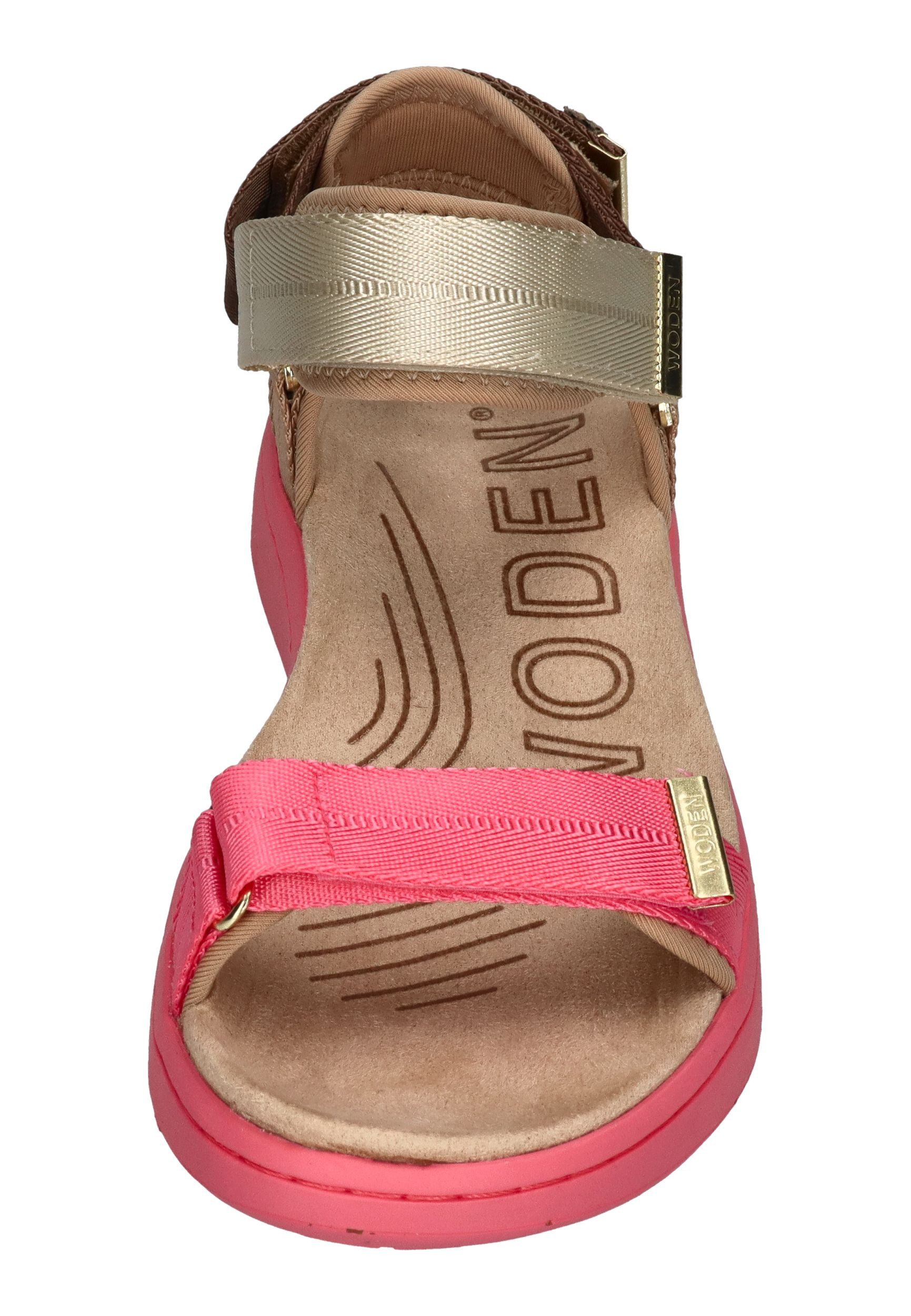 WODEN LINE TRICOLOR WL689 Sandale Raspberry Multi
