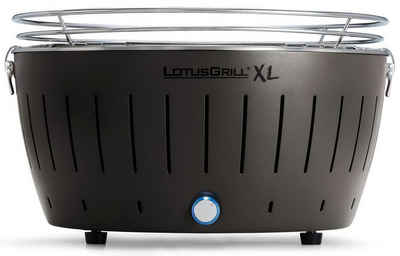 Lotus Holzkohlegrill LotusGrill XL - Holzkohle Tischgrill - Anthrazitgrau inkl. Tasche