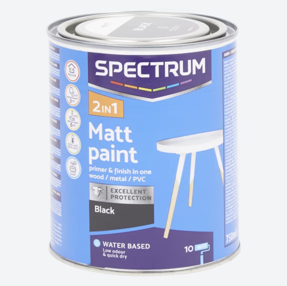 Spectrum Lack Acryllack Seidenglanz 750 ml verschiedene Farben