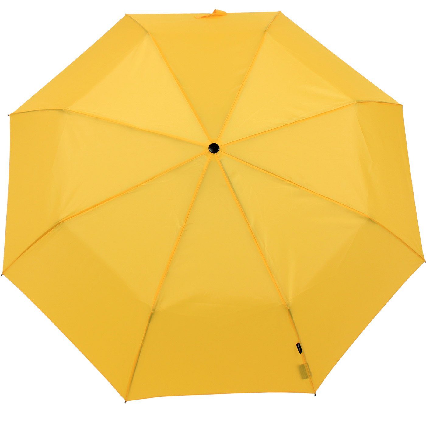 Knirps® Taschenregenschirm Large Duomatic mit große, der Begleiter Auf-Zu-Automatik, gelb stabile