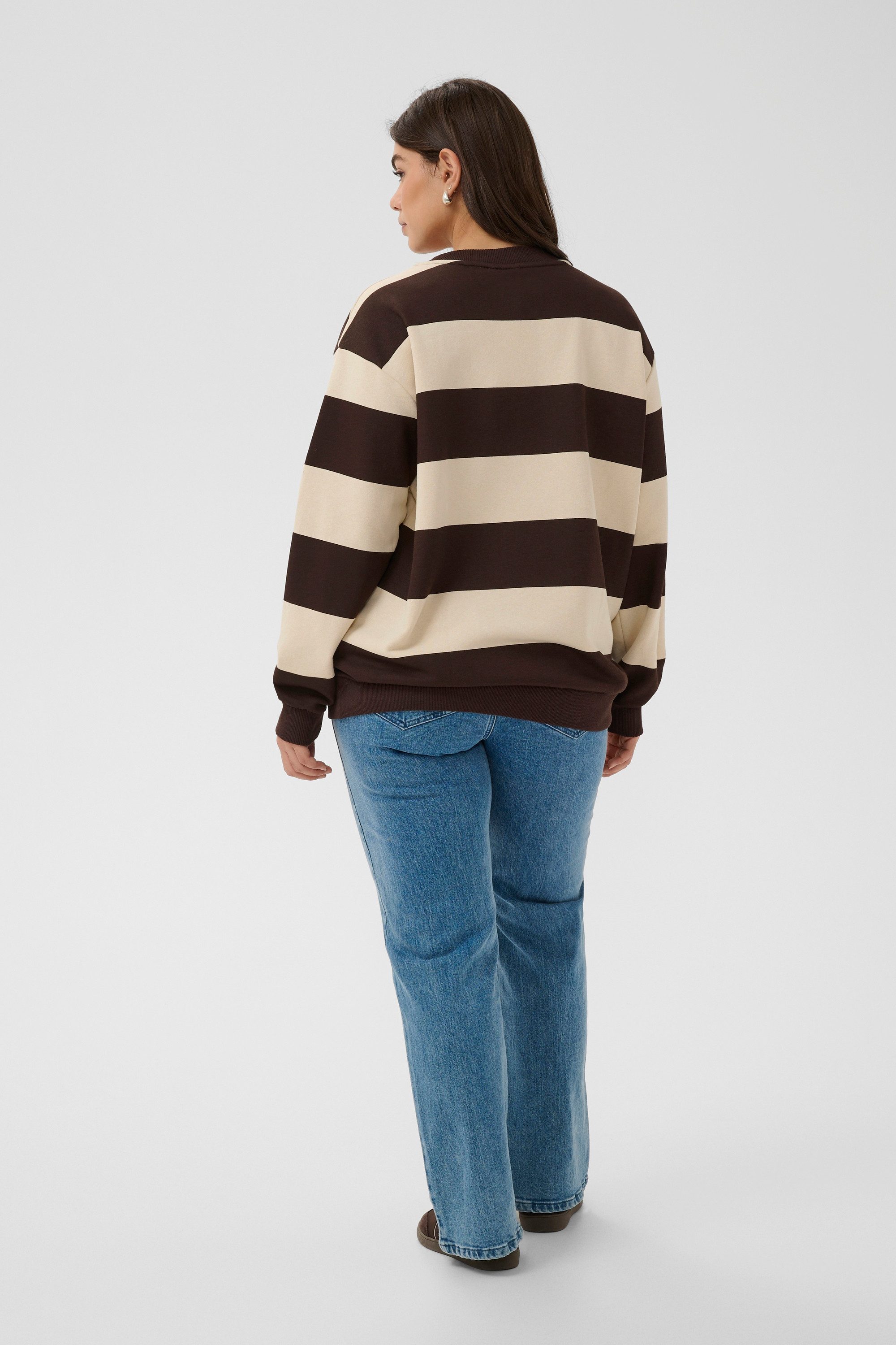 KAFFE Curve Fleecepullover Sweatshirt KCjomo plus