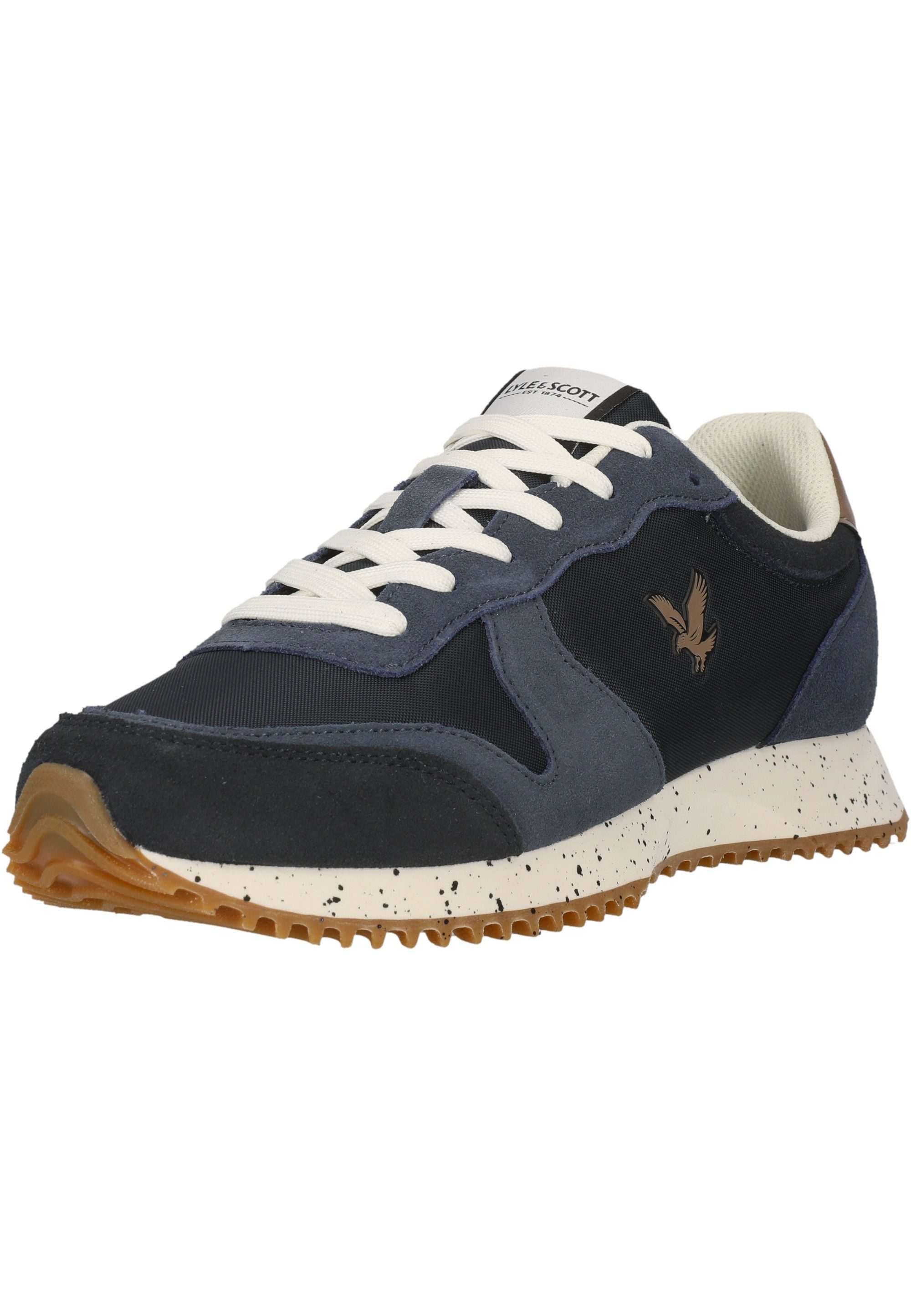 Lyle & Scott Leno Sneaker mit gepolsterter Zwischensohle und ikonischem Logo