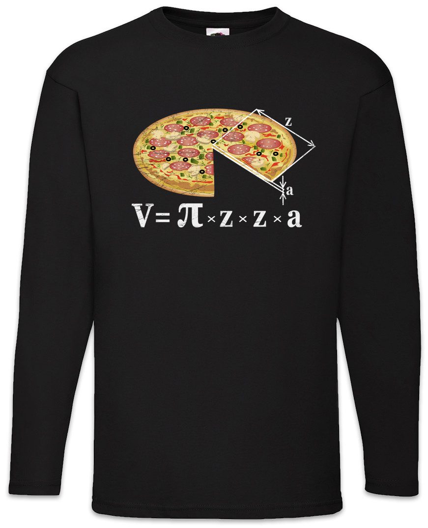 Langarmshirt V = Pizza I Langarm T-Shirt Lehrer Fun Teacher Professor Nerd Geek