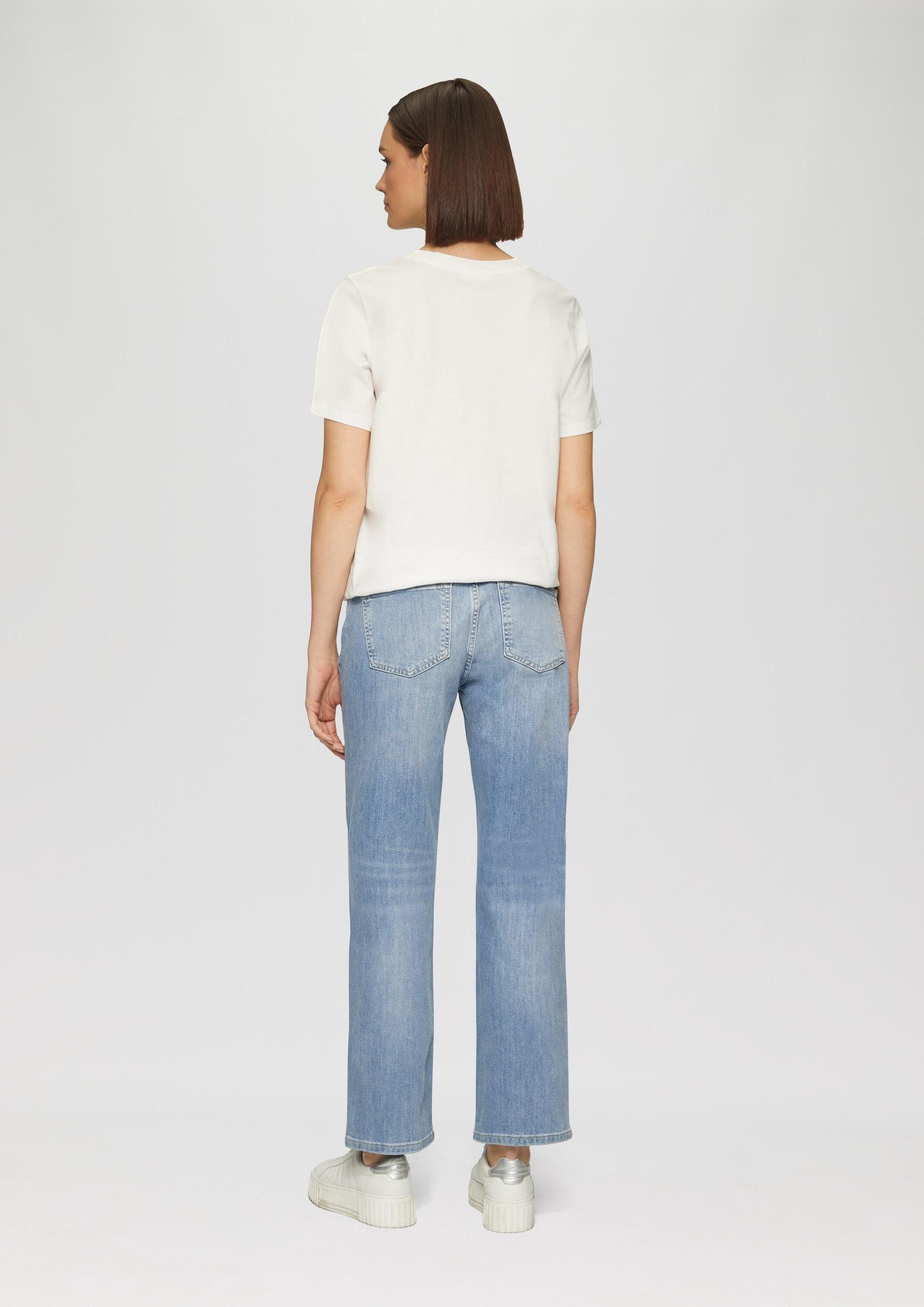 s.Oliver Regular-fit-Jeans Jeans-Hose KAROLIN Jeans Karolin / Mid Rise / Straight Fit