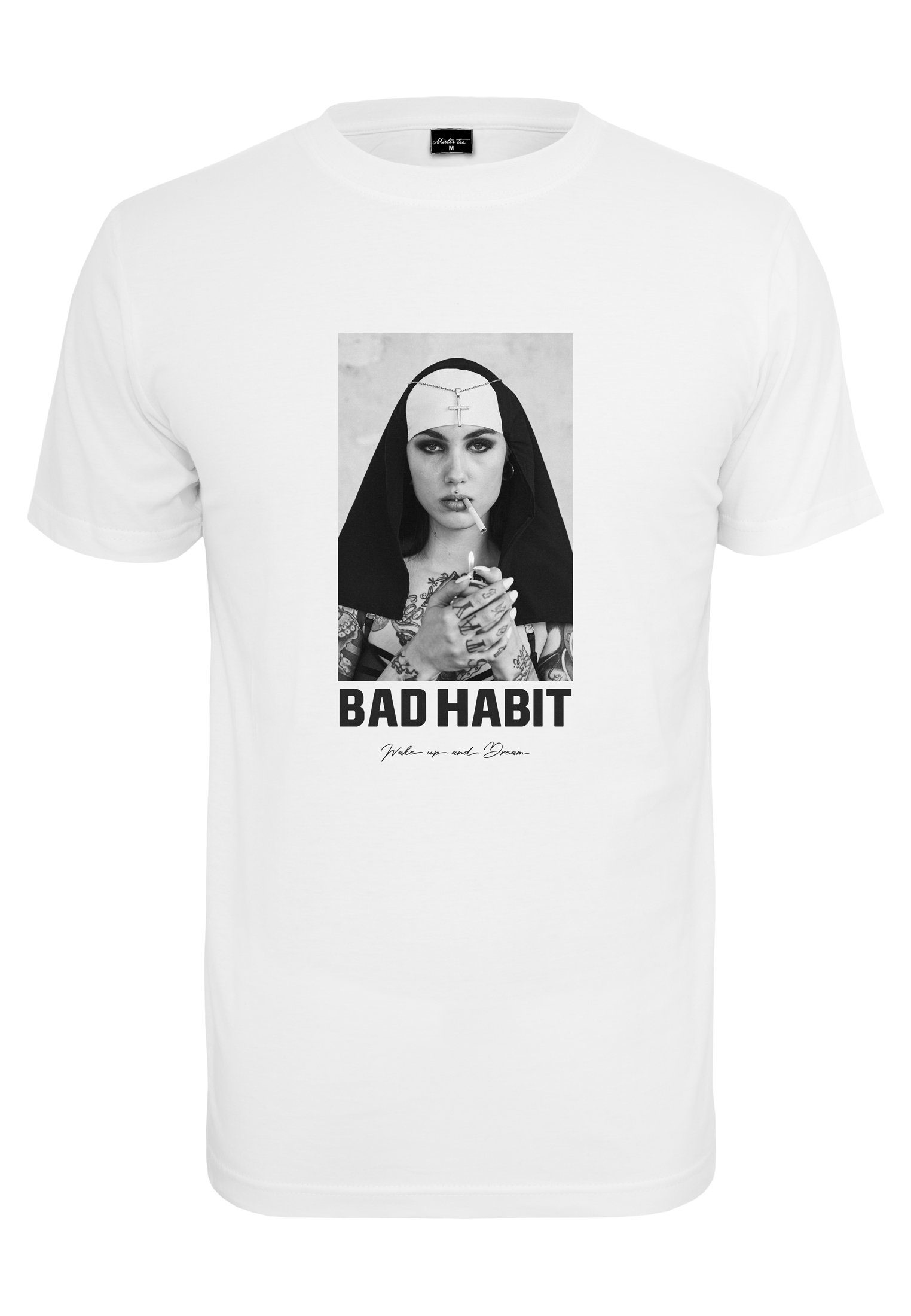 Mister Tee MisterTee T-Shirt Herren Bad Habit Tee (1-tlg) white | T-Shirts