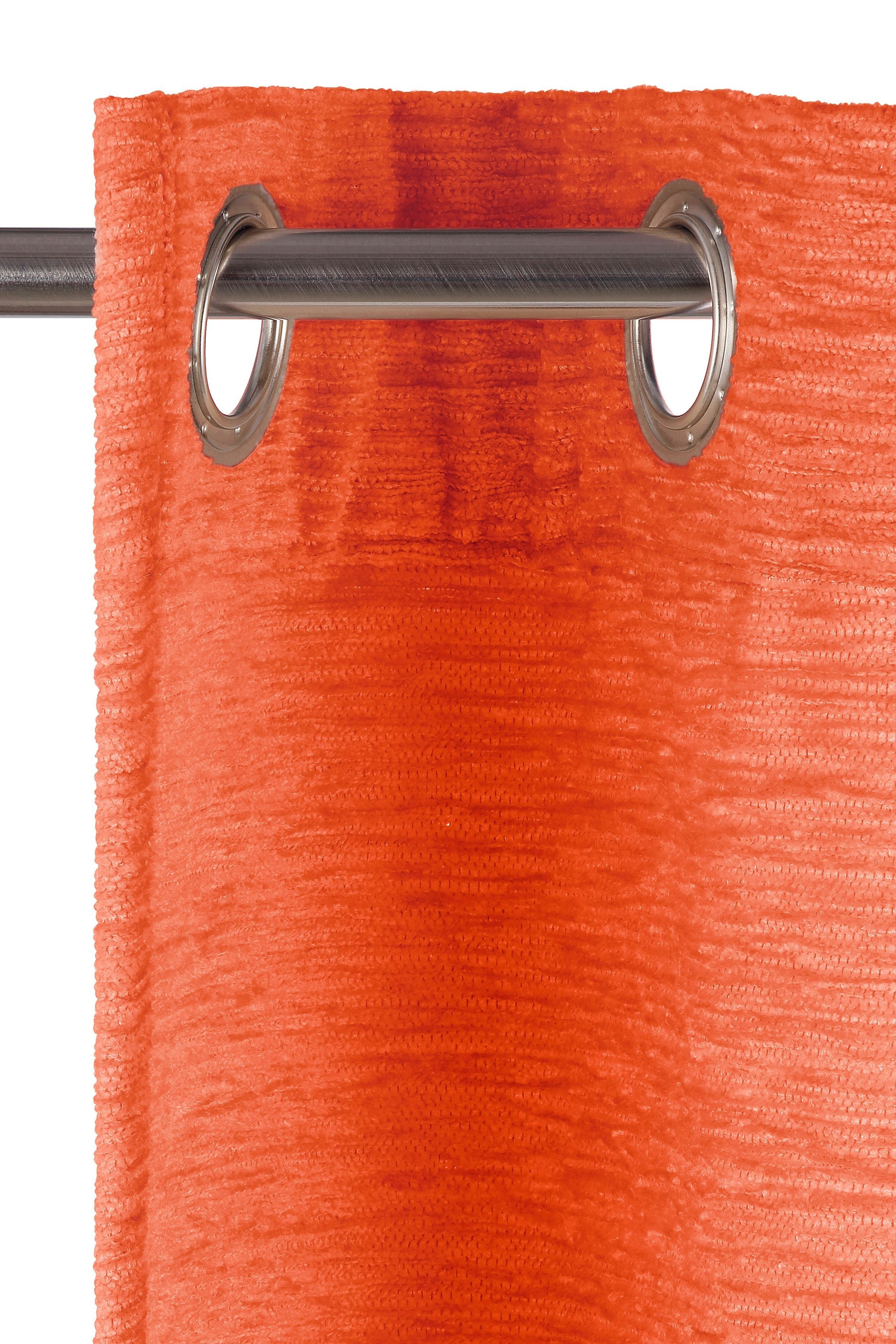Wirth Vorhang Holmsund 288g/qm (1 St), Ösen, blickdicht, Chenille
