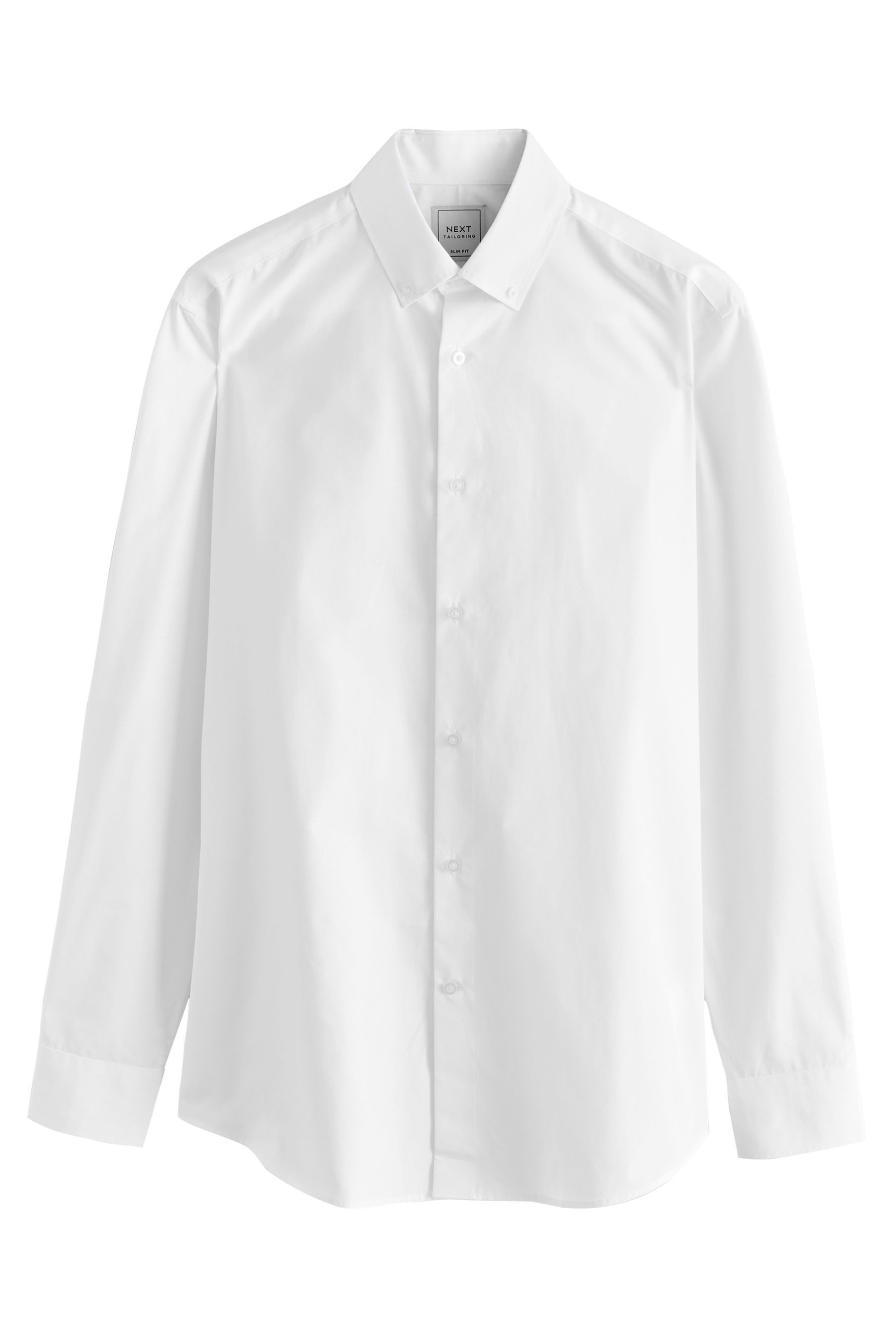 Langarmhemd Pflegeleichtes Slim Fit Hemd mit Sportmanschetten