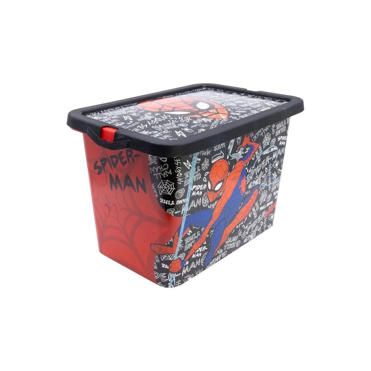 Spiderman Aufbewahrungsbox Spiderman Urban Web Kunststoff Aufbewahrungsbox 7 L