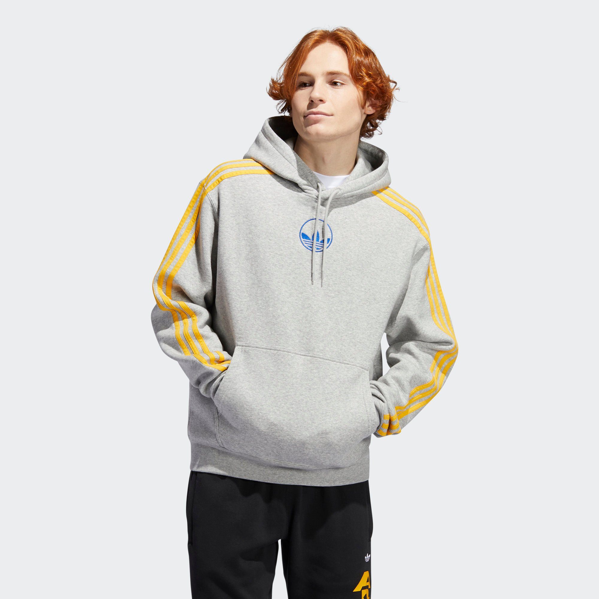 Adidas Originals Sweatshirt 3 Streifen Trefoil Hoodie Online Kaufen Otto