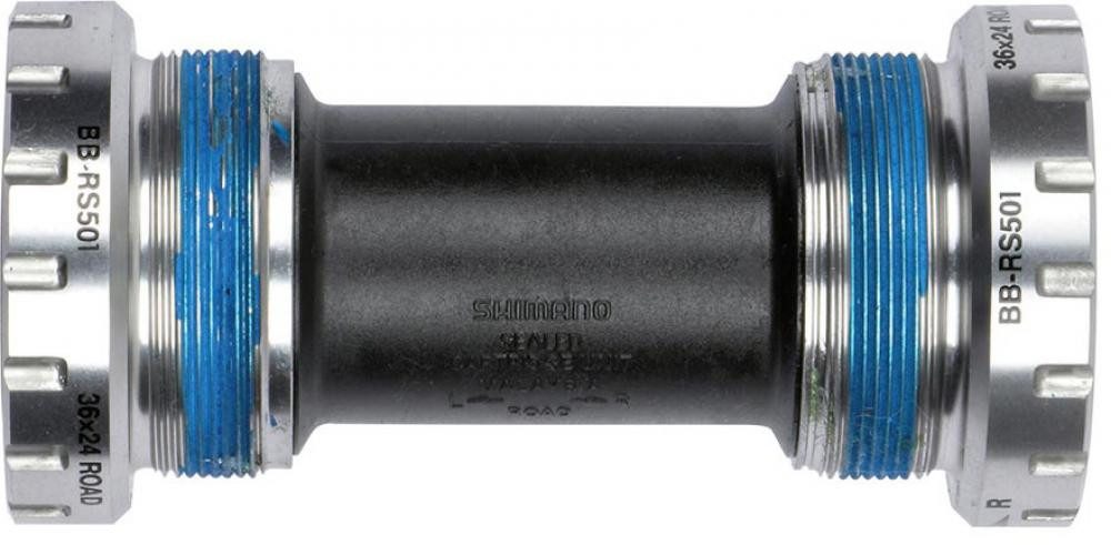 Shimano Fahrradpedale SHIMANO Innenlager BB-RS501 BSA - HOLLOWTECH II Road-Innenlager, gesch