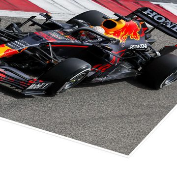 Posterlounge Poster Motorsport Images, Max Verstappen, Red Bull Racing, Fotografie
