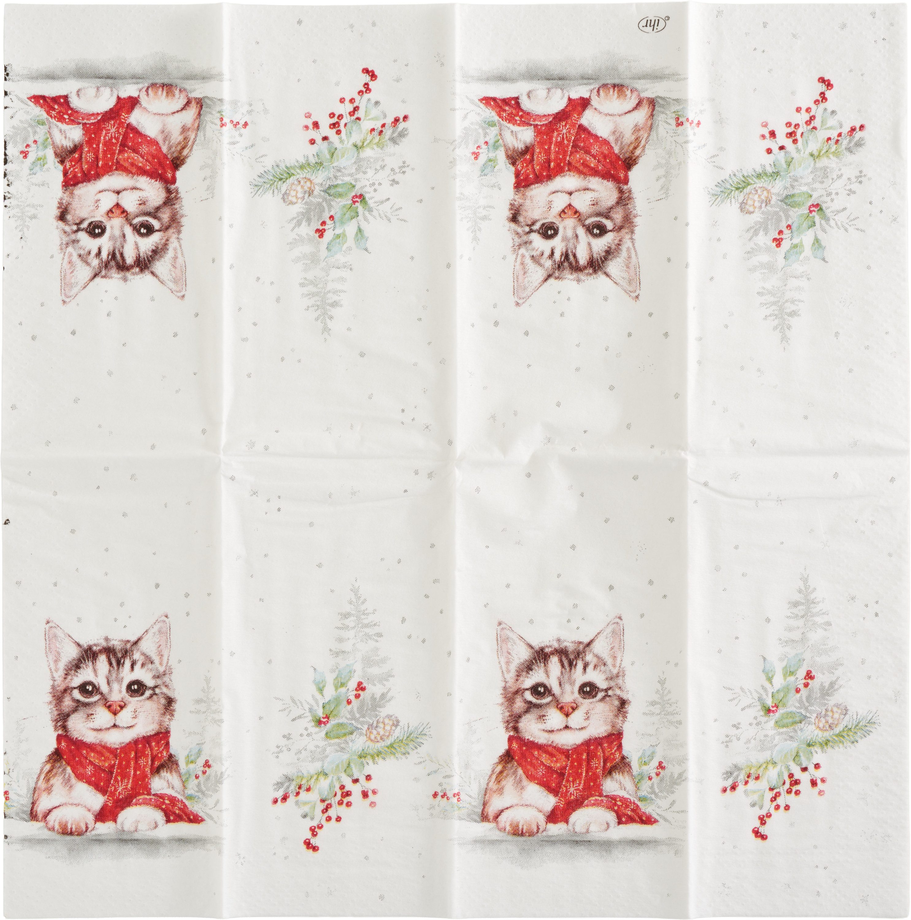IHR Papiertaschentücher Papiertaschentücher Minou, 10 Stück