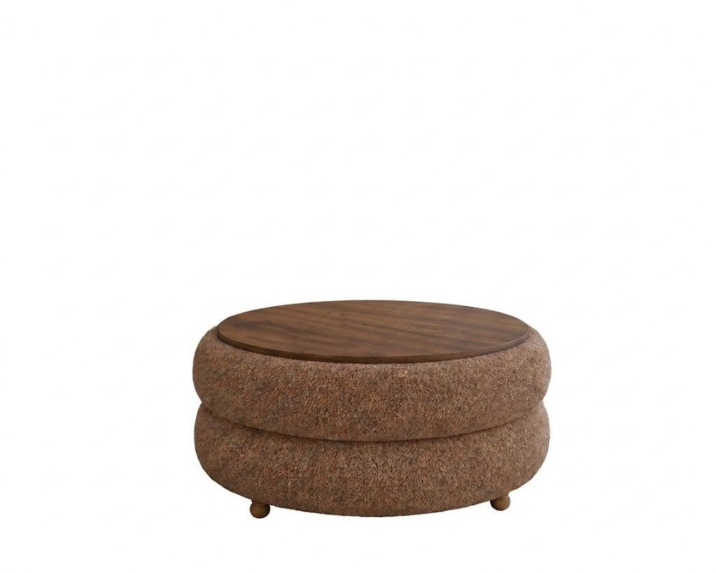 Skye Decor Couchtisch Snug Japandi (1-St), Teddy-Optik mit Buchenholzbeinen