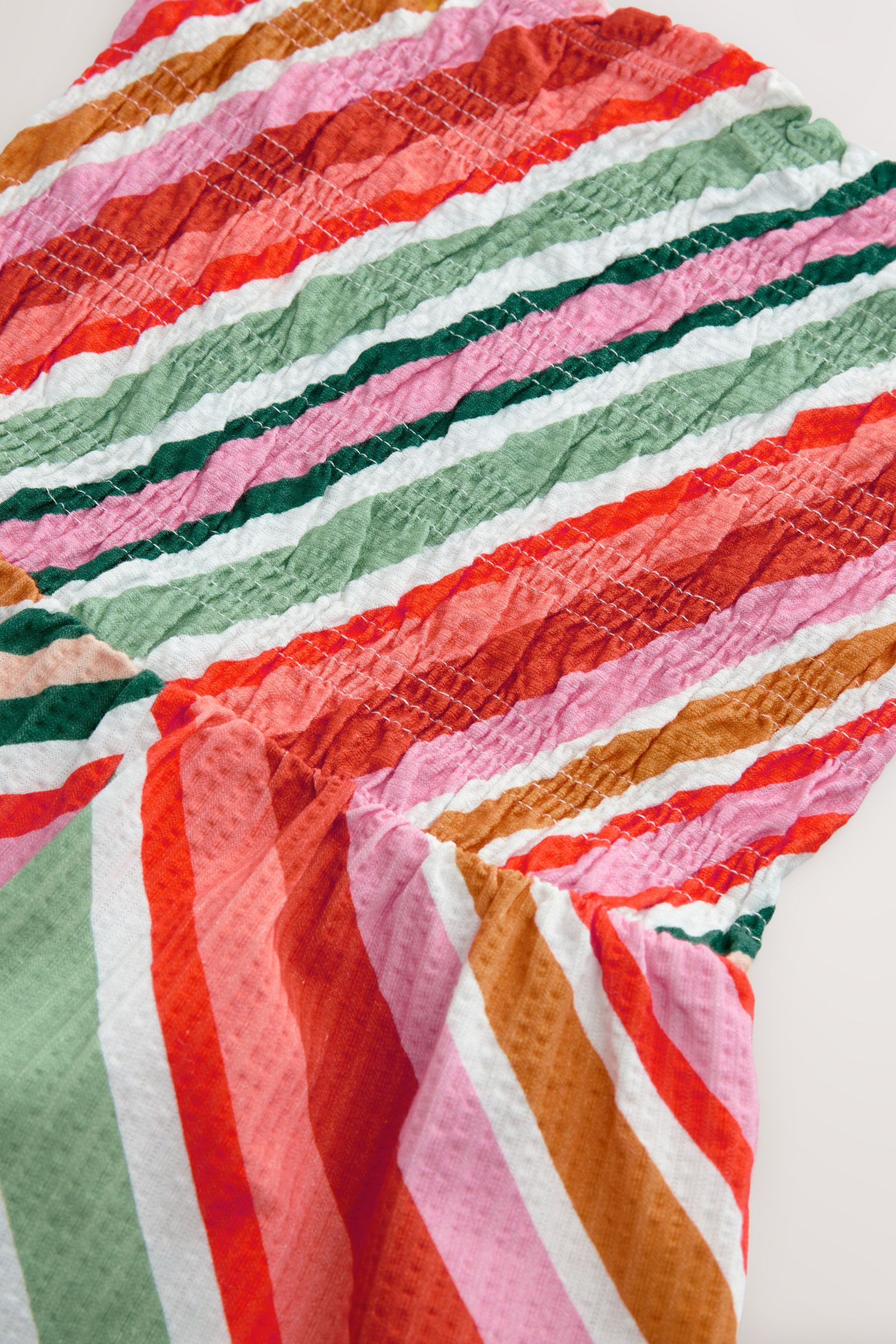 Next Playsuit Gesmokter Bandeau-Playsuit (1-tlg)