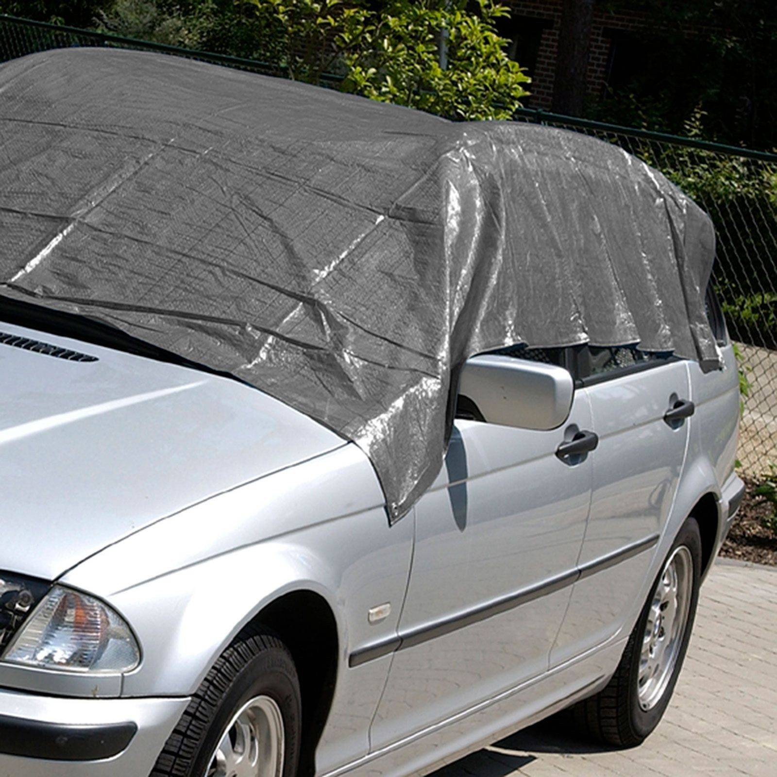 Zill Schutzplane Gewebeplane 2 x 3 m grau 280g, m² Typ 480203 (1 Stück)