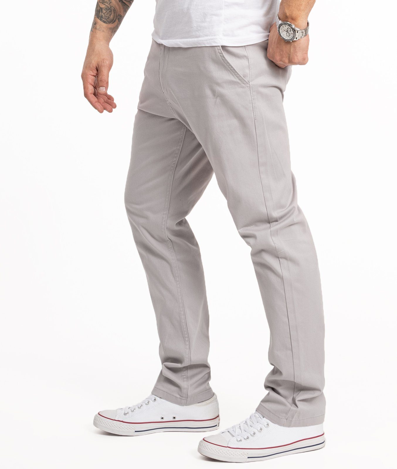 Indumentum Chinohose Herren Regular Fit Chinohose günstig online kaufen