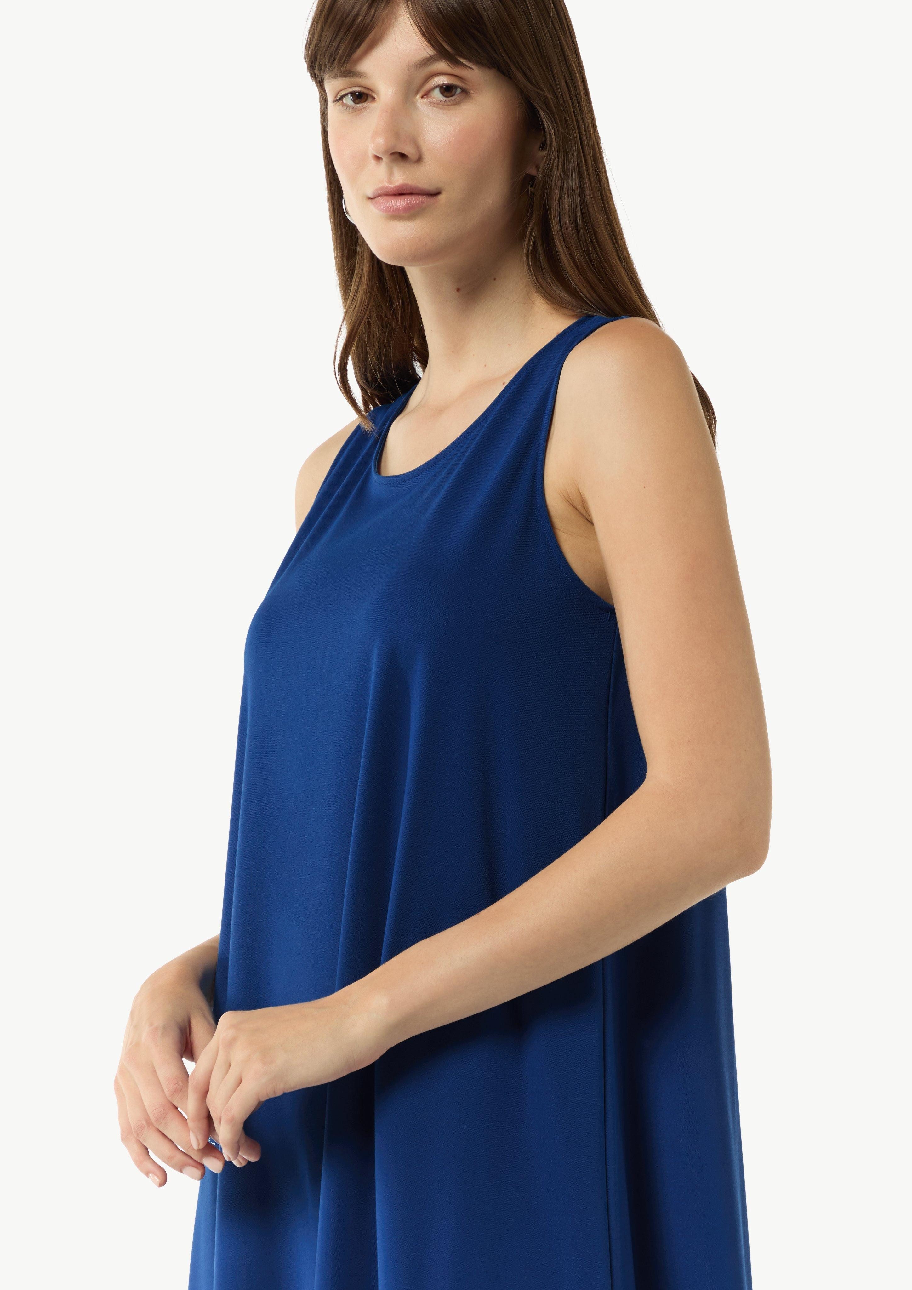 Comma Minikleid Ärmelloses Jersey-Kleid in A-Linien-Form günstig online kaufen