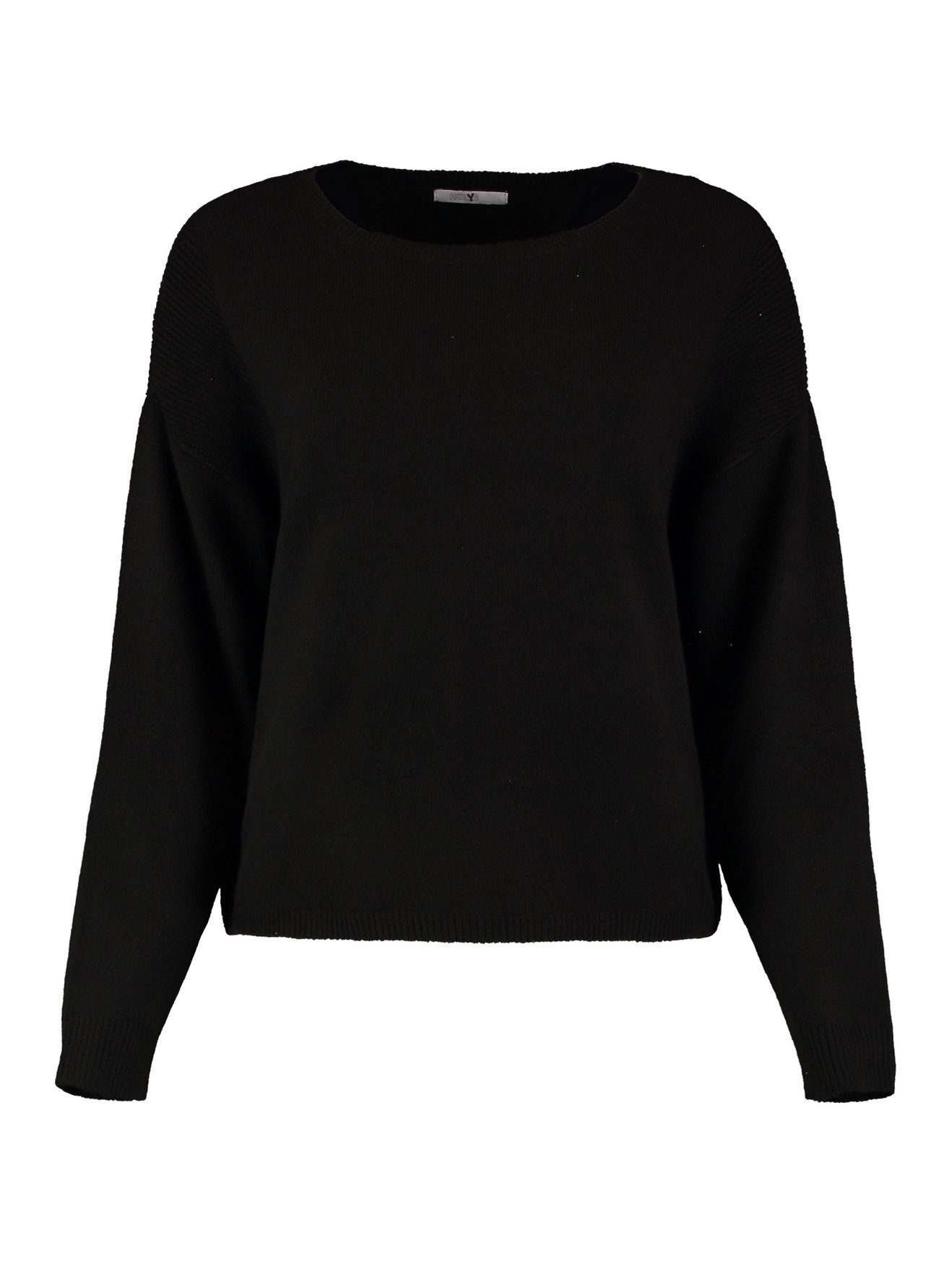 HaILY\'S Strickpullover Regular Fit Strickpullover Langarm Sweater Ti44ne  5909 in Schwarz