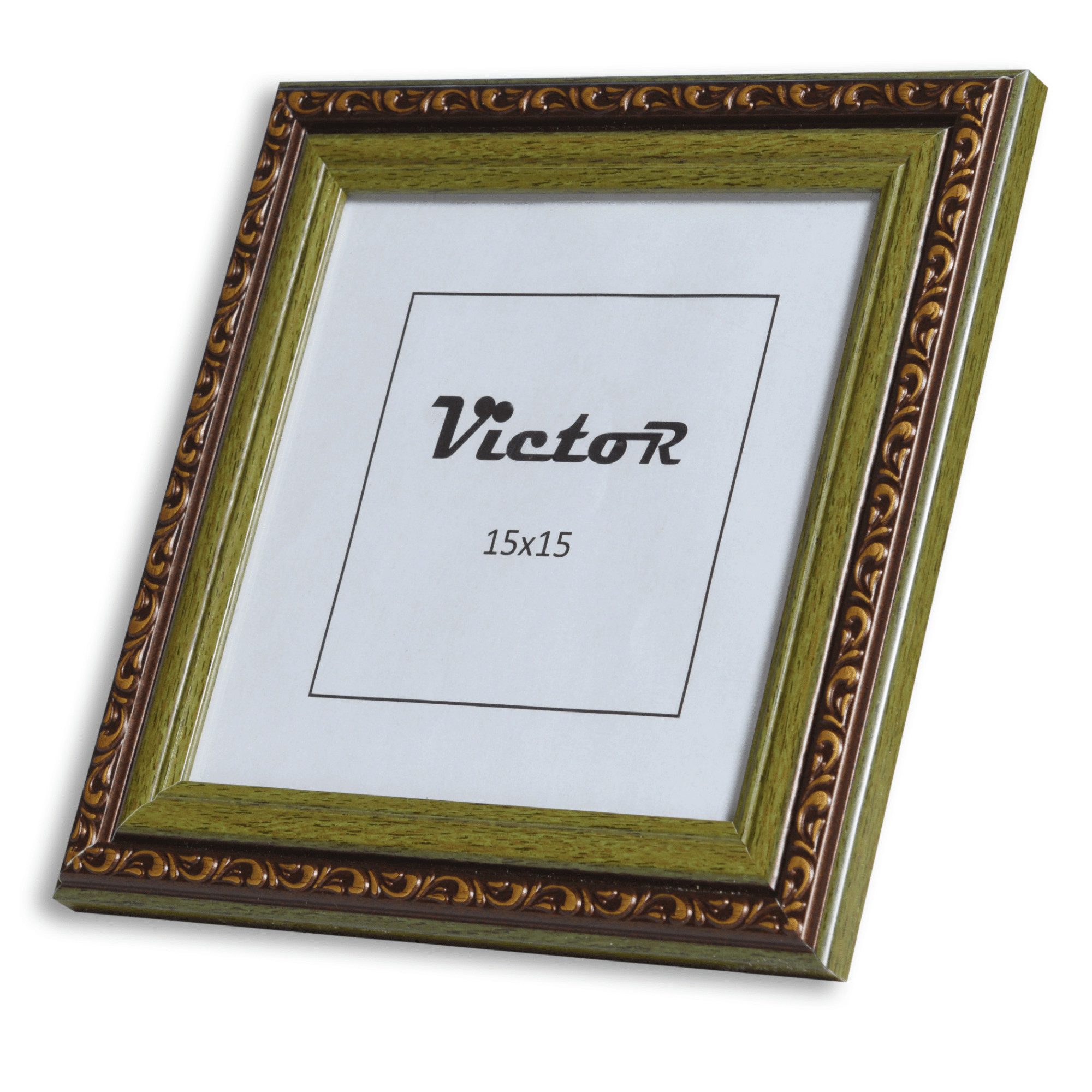 Victor (Zenith) Bilderrahmen Chagall, Antiker Bilderrahmen Grün Braun 15x15 günstig online kaufen