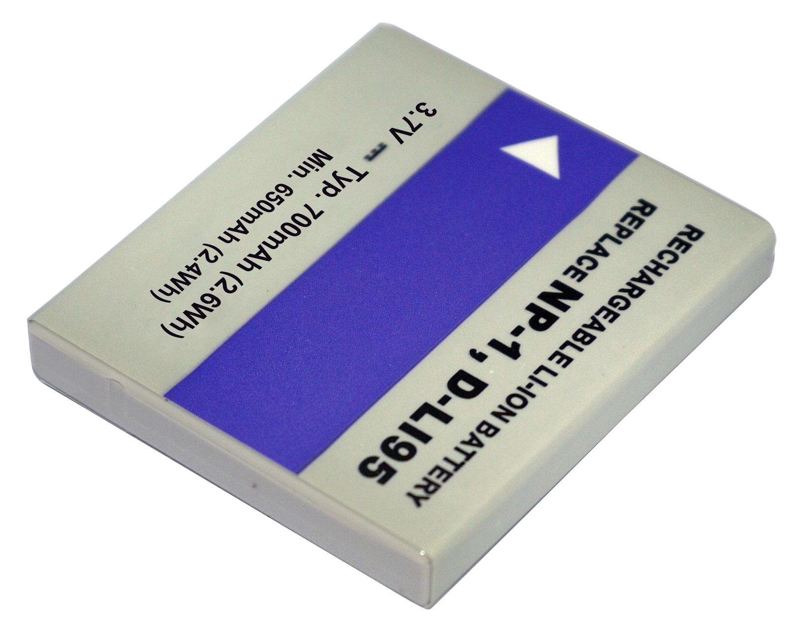 mAh PowerSmart (3,7 NP-1, DKN004.533 X1 Ersatzbatterie für Dimage Ersatz 700 (Li-ion) Kamera-Akku KONICA Lithium-ion MINOLTA V),