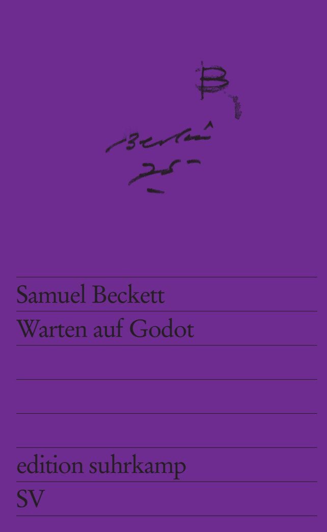 Belletristik Warten auf Godot Faksimileausgabe Samuel Beckett