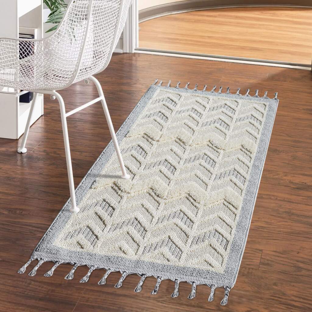 Carpet City Hochflor-Teppich VALENCIA 920, rechteckig, Höhe: 20 mm, Läufer, günstig online kaufen