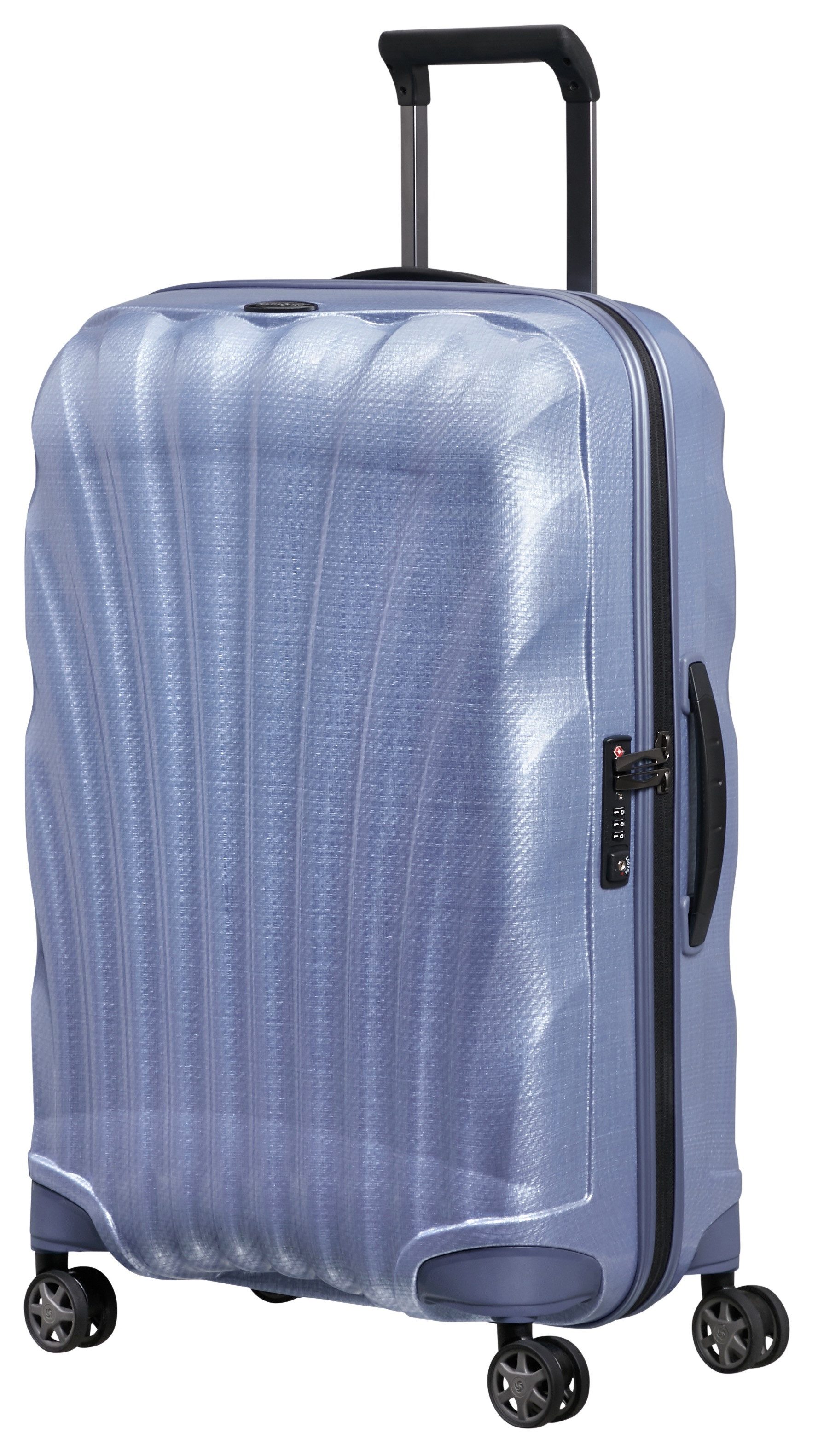 Samsonite Hartschalen-Trolley C-LITE, verschiedene Größen und Farben, 4 Rollen, mit arretierbarem und versenkbarem Druckknopf-Trolleysystem