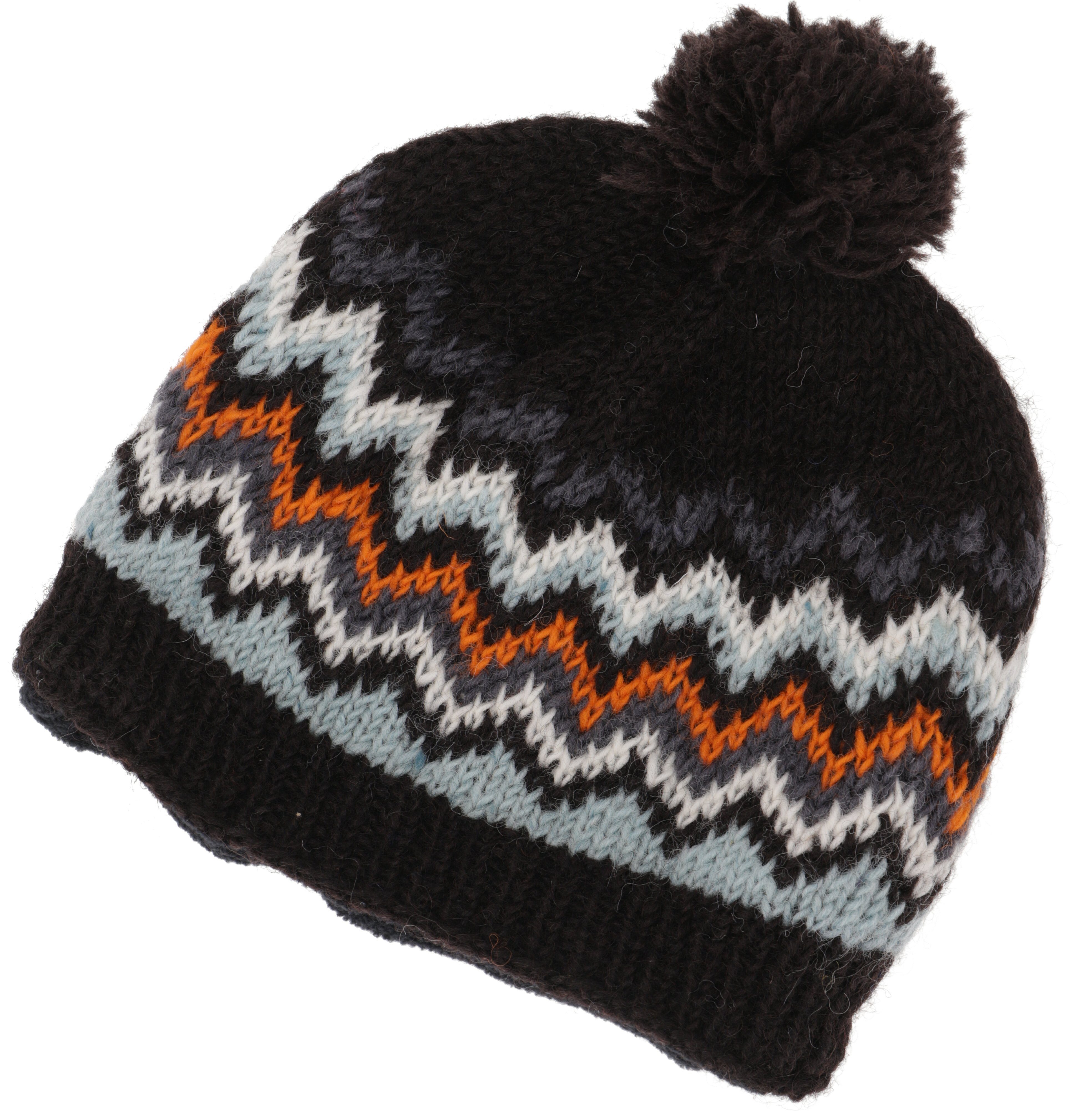 Guru-Shop Strickmütze Beanie Mütze, Bommelmütze aus günstig online kaufen