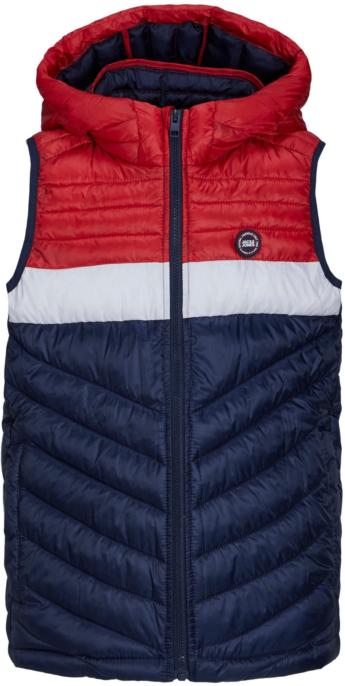 Jack & Jones Junior Steppweste JJEHERO BODYWARMER HOOD NOOS JNR