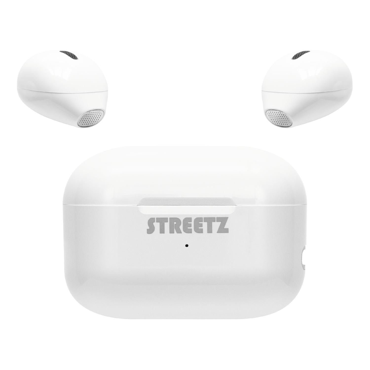 Herstellergarantie) Kopfhörer 5 Bluetooth, TWS Mikrofon, In-Ear Jahre Li-Ion-Akku Bluetooth inkl. STREETZ keine, Mini Kopfhörer (integriertes