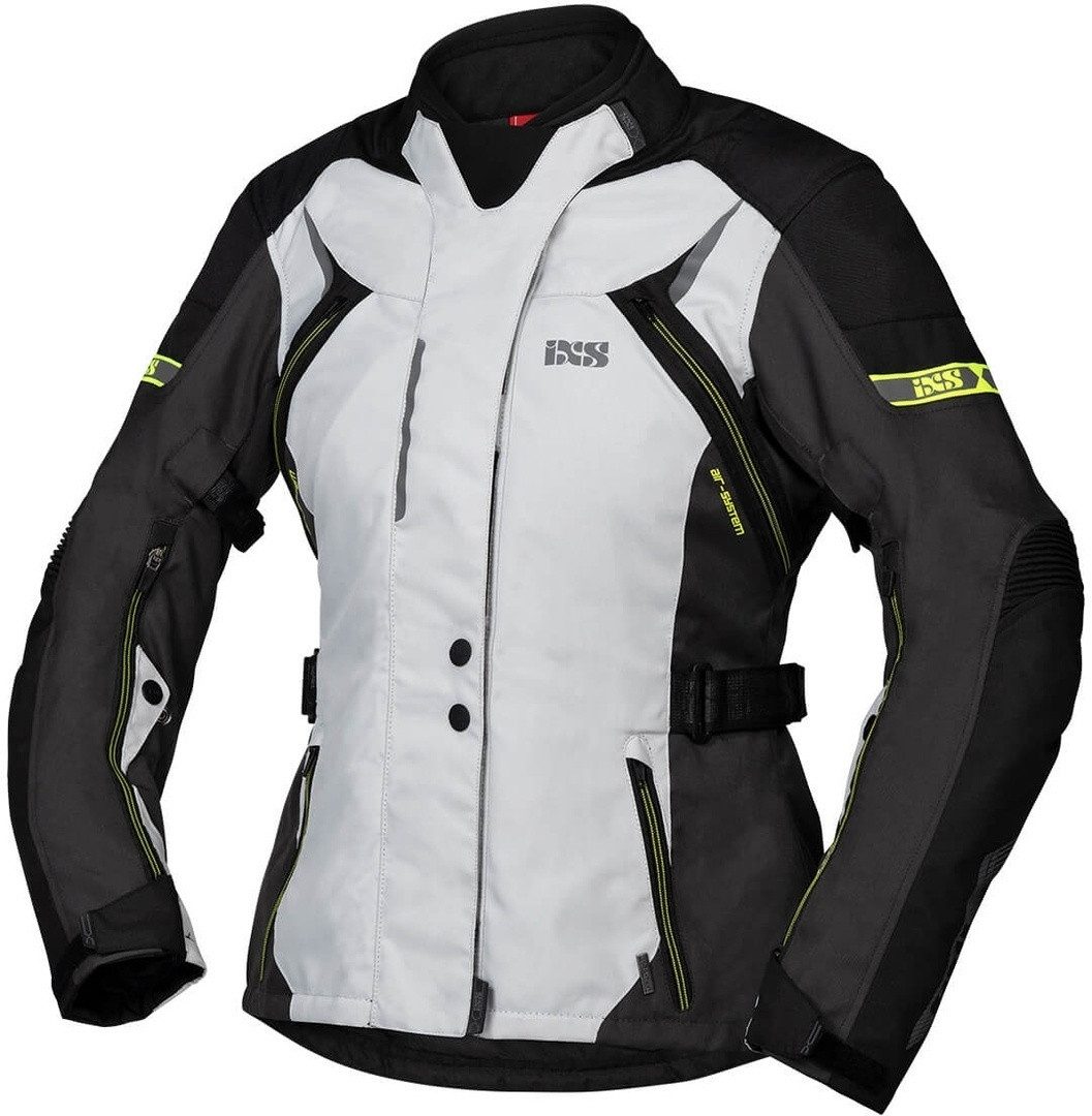 IXS Motorradjacke Tour Liz-ST Damen Motorrad Textiljacke herausnehmbares Innenfutter,wasserdicht