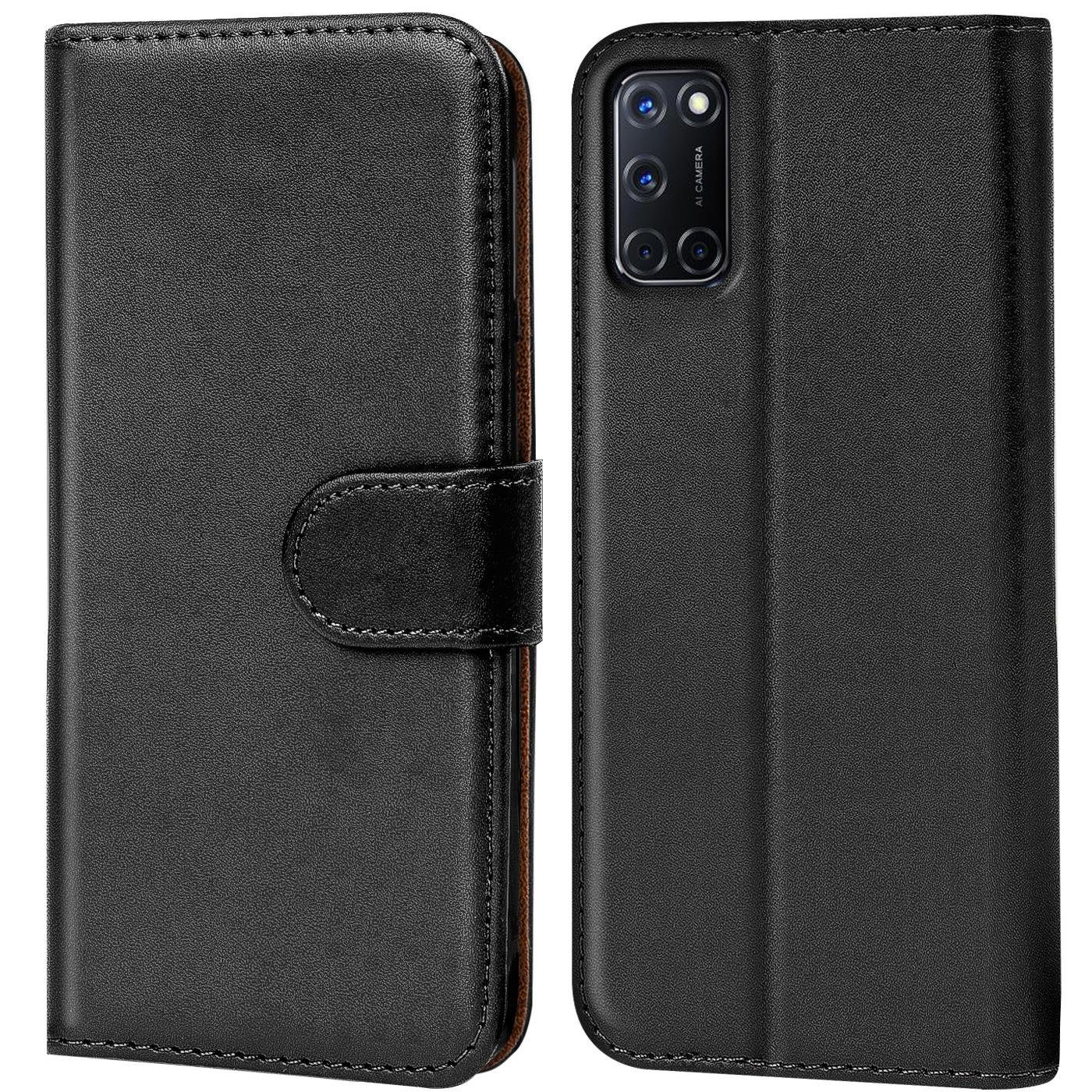 CoolGadget Handyhülle Book Case Handy Tasche für OPPO A52 / A72 6,5 Zoll, Hülle Klapphülle Flip Cover für OPPO A52, A72 Schutzhülle stoßfest